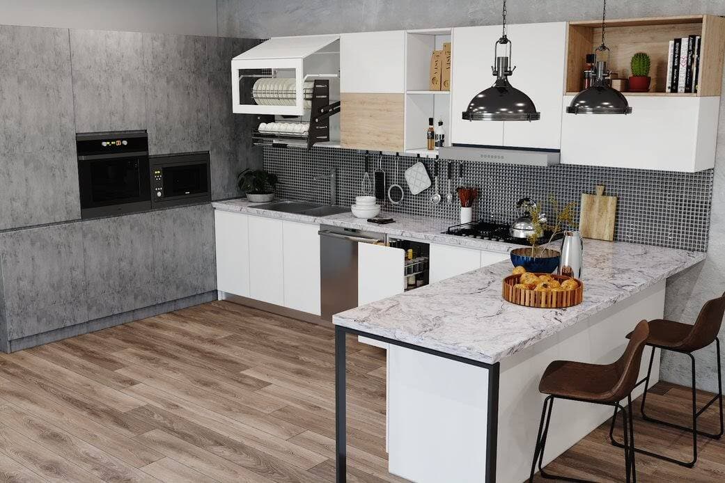 Có nên sử dụng gỗ MDF cho khu vực tủ bếp?