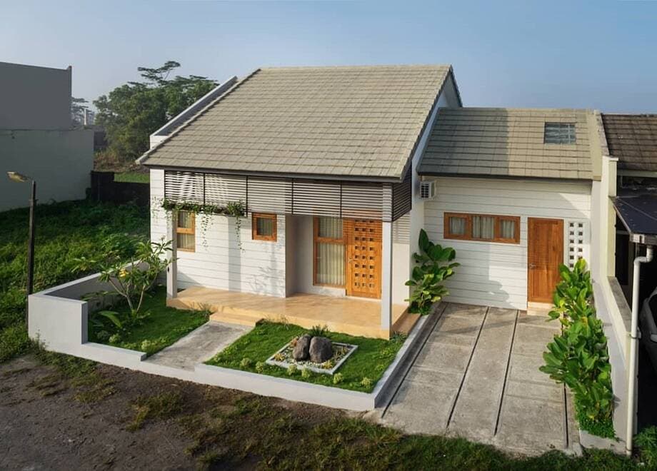 Nhà 80m2 trong lành và thư thái, thiết kế phù hợp với dân thành thị phải làm việc vất vả cả ngày