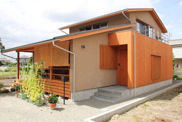 Nhà nhỏ 2 tầng kiểu Nhật dành cho gia đình yêu thích cuộc sống bình dị, an nhiên