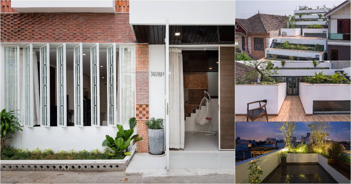 100+ mẫu nhà 3 tầng đẹp sở hữu khu vườn trên mái xanh mát khiến bao người ao ước