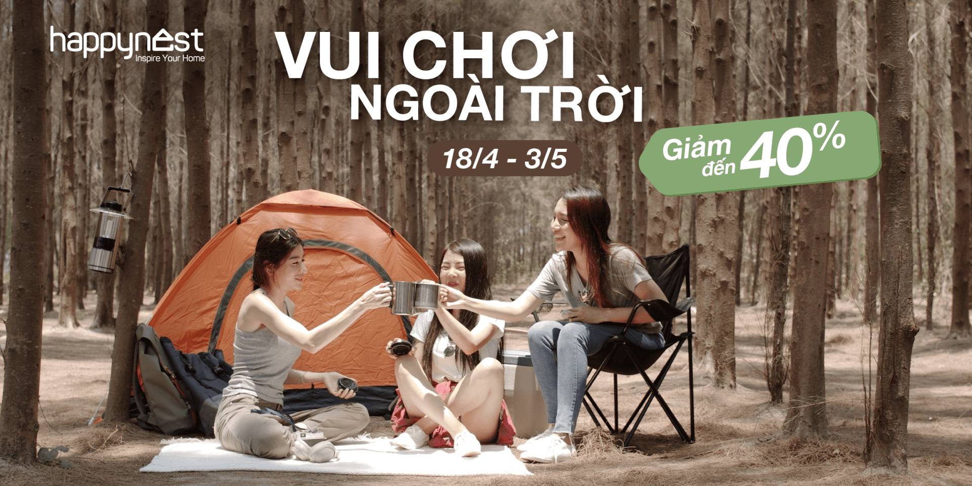 Vui chơi ngoài trời - Deal Hot giảm tới 52% các sản phẩm Nội thất bền, đẹp