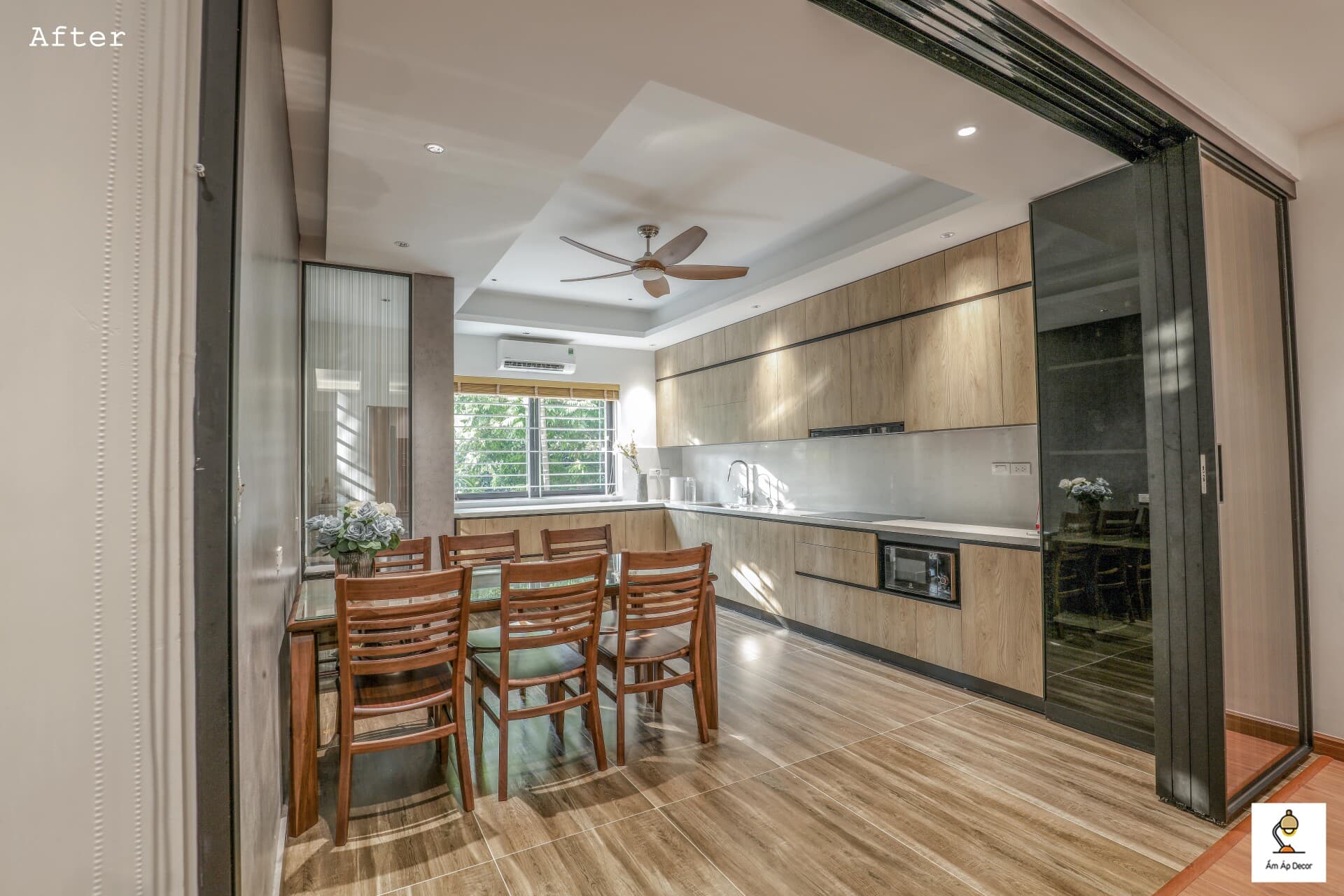 Chỉ thay đổi vị trí 1 bức tường, sự bất tiện của ngôi nhà được loại bỏ sau 2 tháng cải tạo