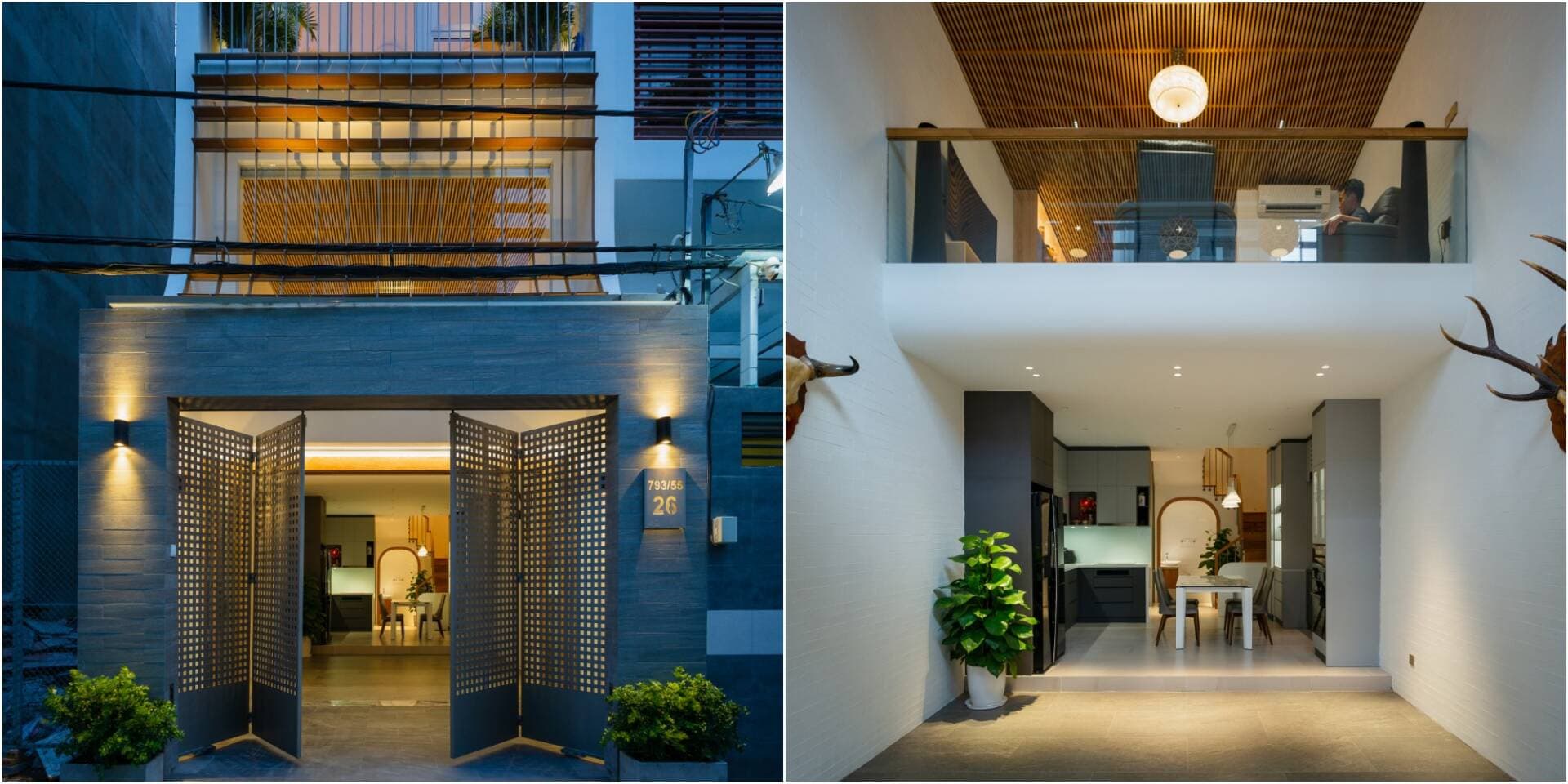 Nhà ống 65m2 giữa Quận 7 ghi điểm nhờ thiết kế tối giản nhưng vẫn thoáng sáng và tiện nghi