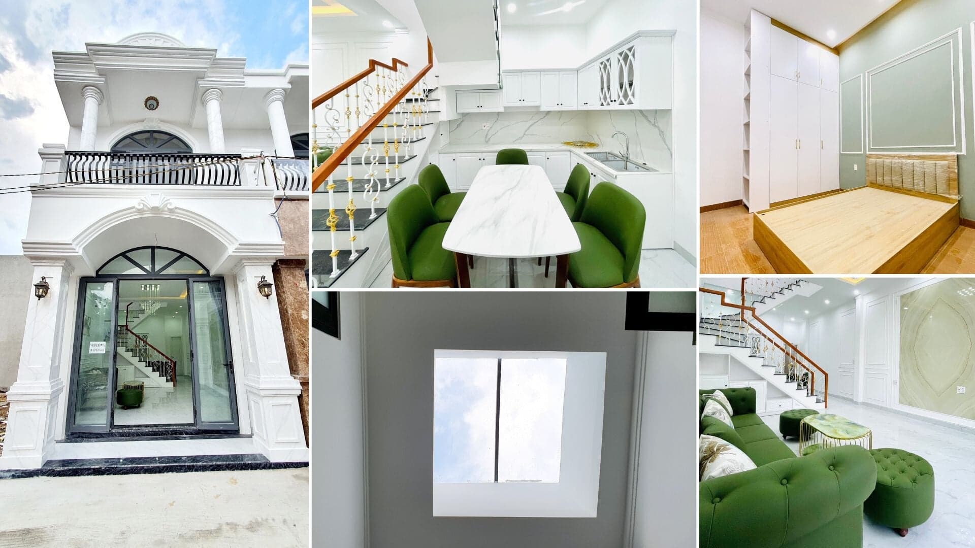 White house – ngôi nhà nhẹ nhàng với tông trắng, không gian tối ưu trong diện tích chỉ 60m2