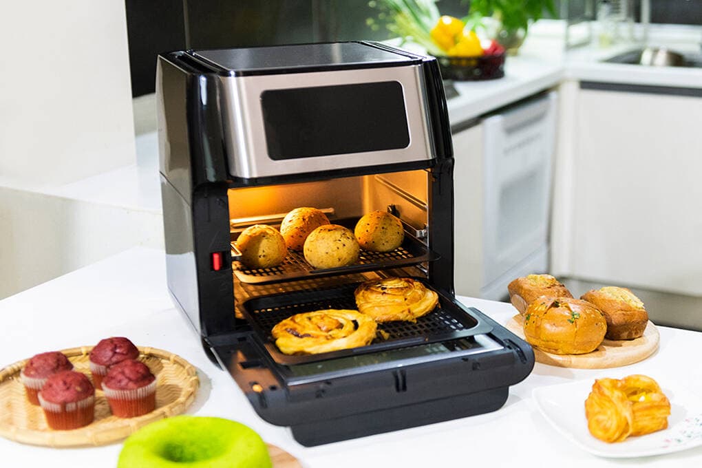 Review nồi chiên không dầu Kalite Q10 dung tích 10 lít chi tiết nhất