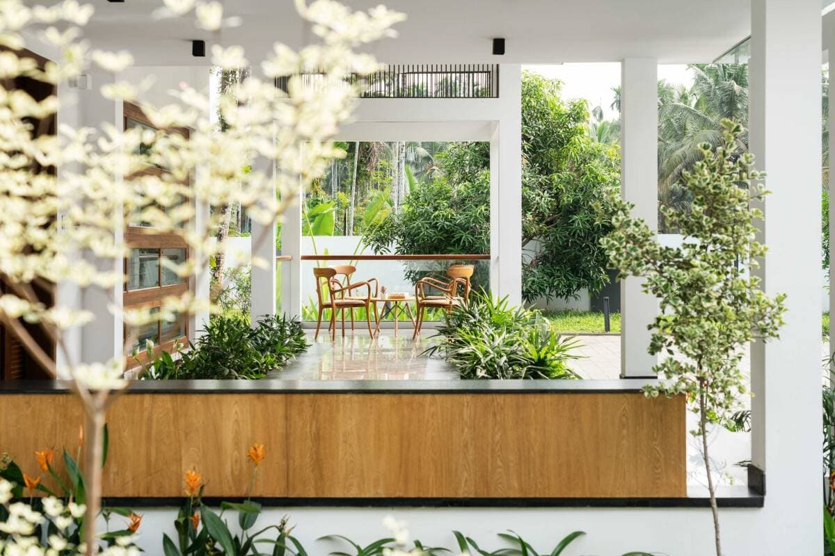 Biệt thự 900m2 tọa lạc giữa rừng dừa, nơi trú ẩn của gia đình khỏi thành phố ồn ào, chật chội