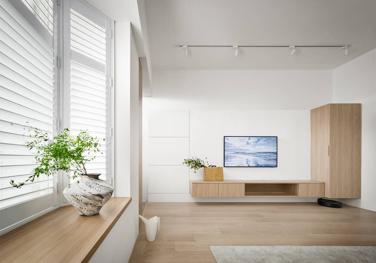 Cải tạo ngôi nhà 32 tuổi theo phong cách Muji cho gia đình trẻ