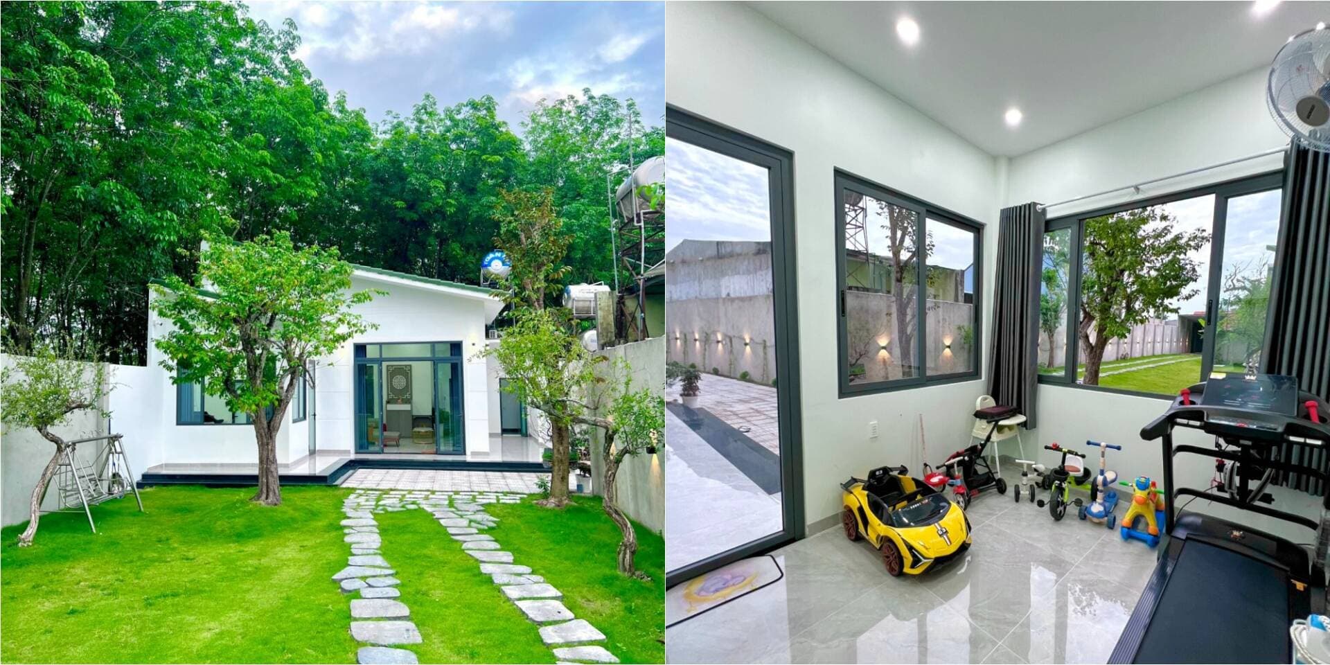 Ngôi nhà cấp 4 tràn ngập nắng và gió