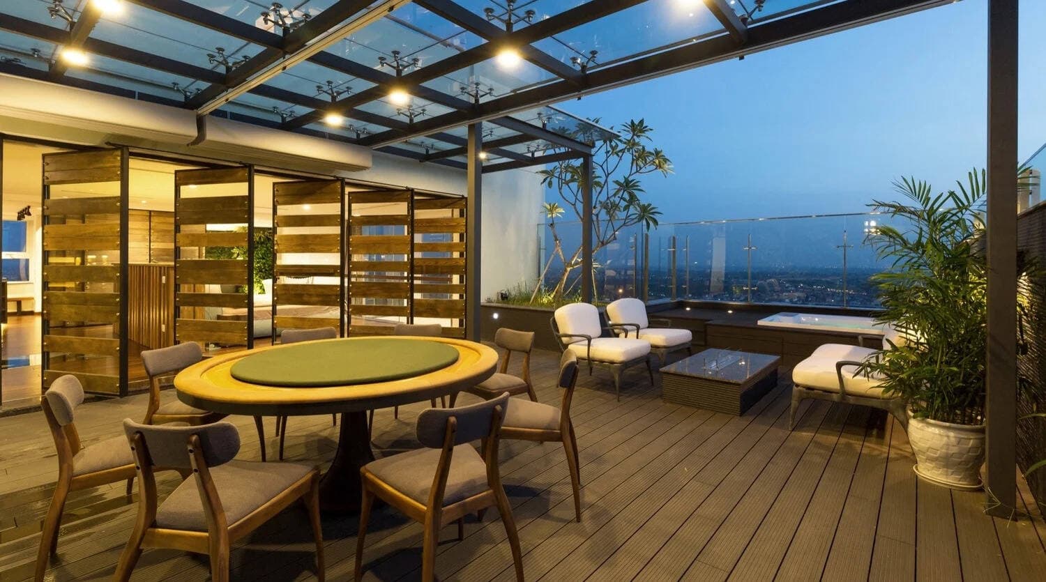 Căn hộ Penthouse của anh chàng thích thiên nhiên