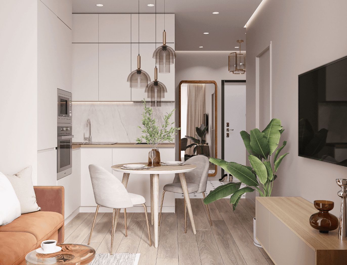 Giải pháp thiết kế thi công căn hộ với diện tích nhỏ