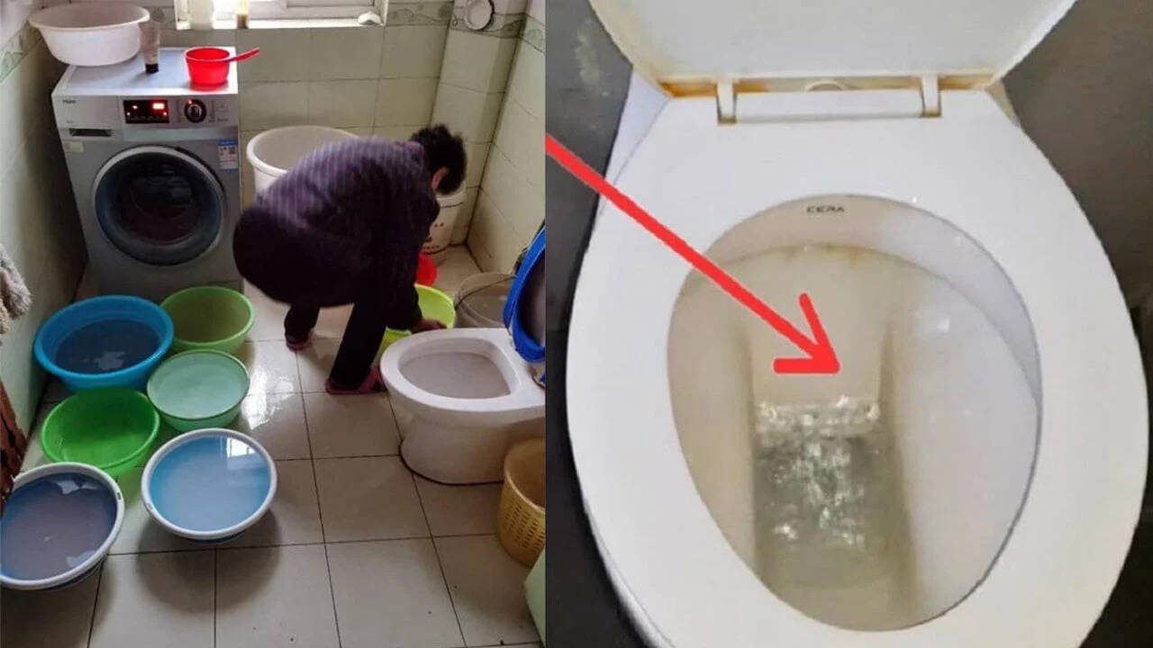 Đừng đổ nước thải sinh hoạt vào bồn cầu, nếu không muốn để lại hậu quả nghiêm trọng