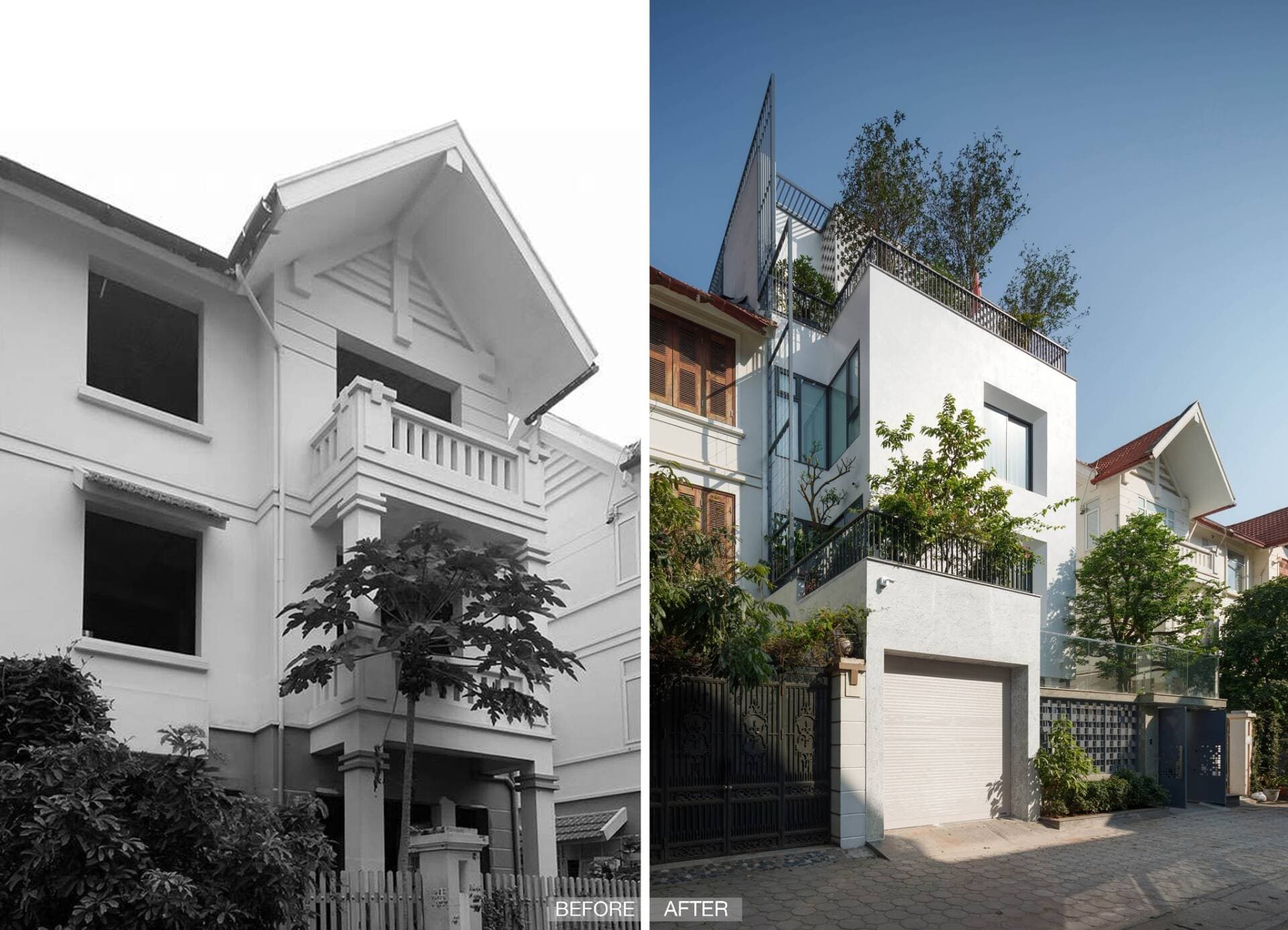 Cải tạo biệt thự Trung Văn /Farming Architect