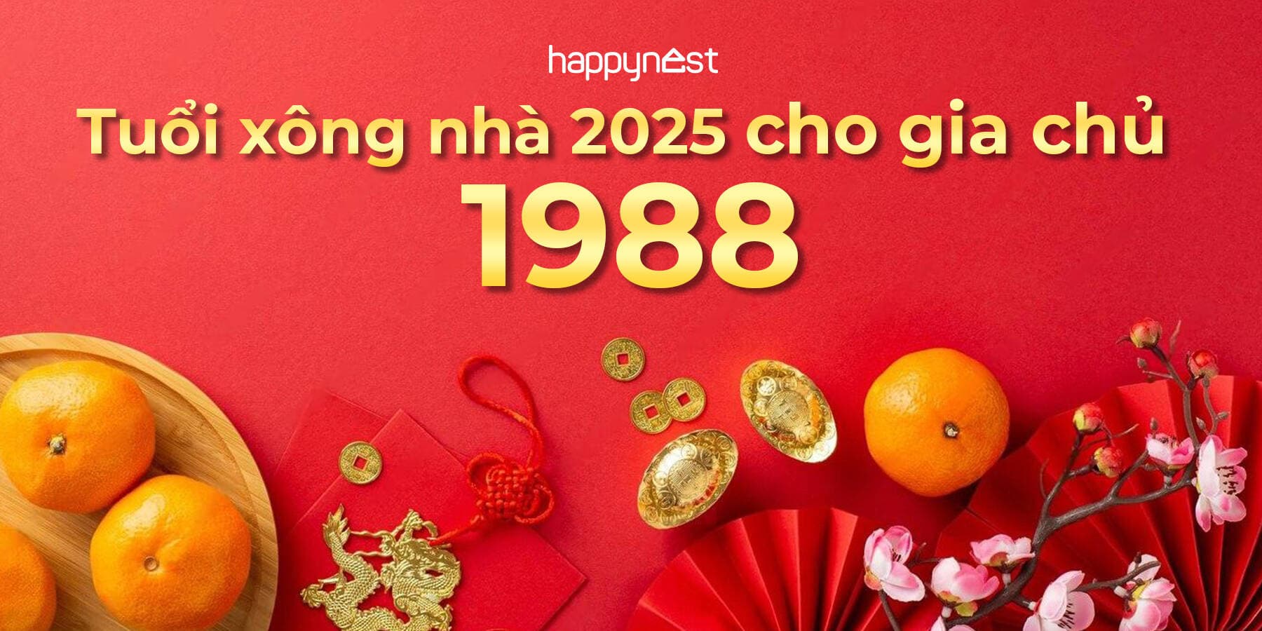 Gia chủ Mậu Thìn 1988 nên chọn tuổi xông nhà nào để phát tài năm 2025?