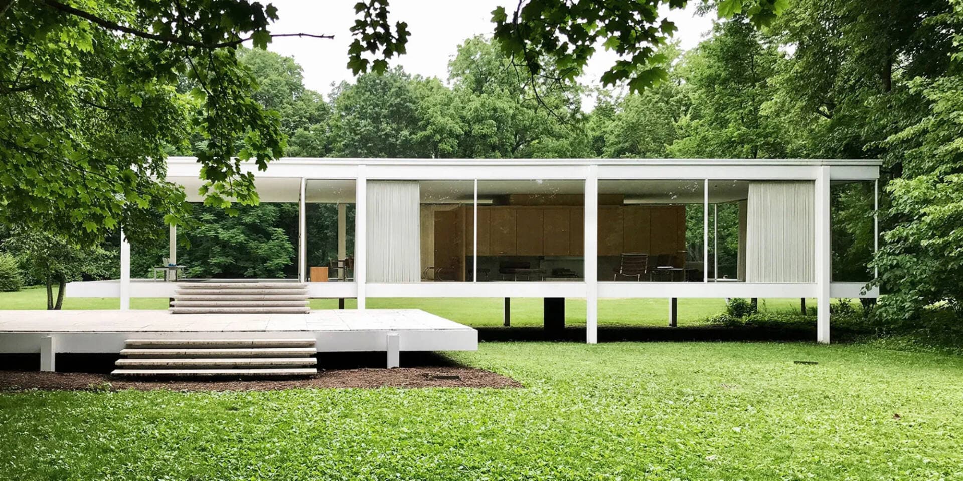 The Farnsworth House – Biểu tượng kiến trúc hiện đại tối giản và tự do của Mies van der Rohe