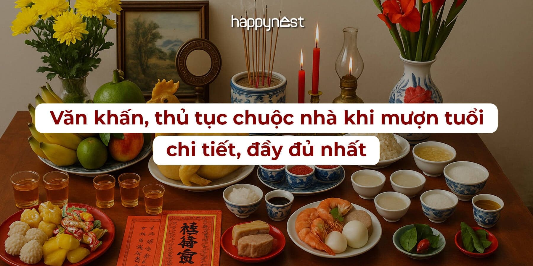 Chuộc nhà khi mượn tuổi: Hướng dẫn văn khấn, thủ tục và lễ cúng đầy đủ nhất