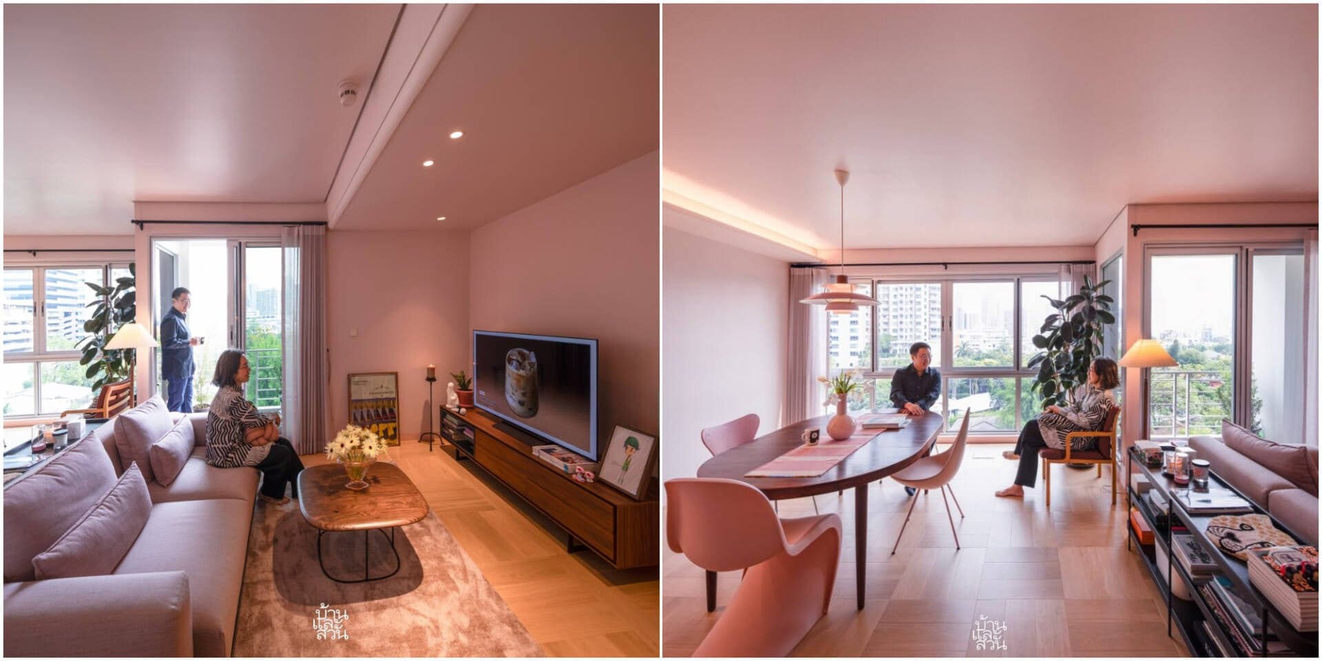 Căn hộ 90m² cải tạo thành chốn bình yên nhẹ tênh như mây