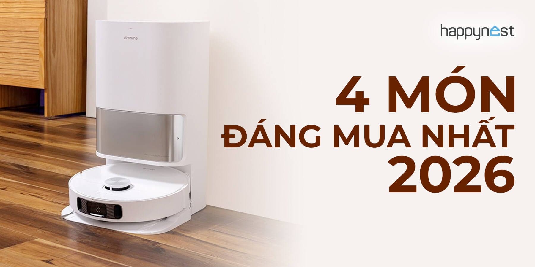 4 món nên mua trong năm 2026 giúp phụ nữ bận rộn bớt việc nhà, nhẹ đầu mỗi ngày