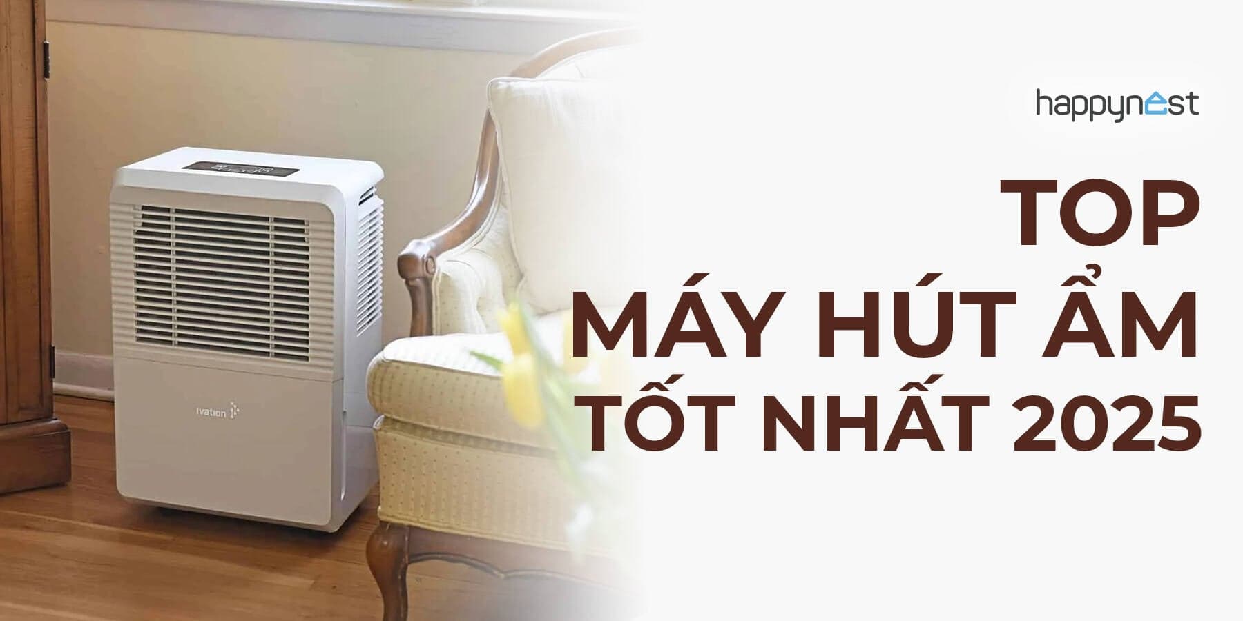 Hướng dẫn chọn máy hút ẩm gia đình 2025 - 2026: Phân loại, công suất và 5 mẫu đáng tham khảo