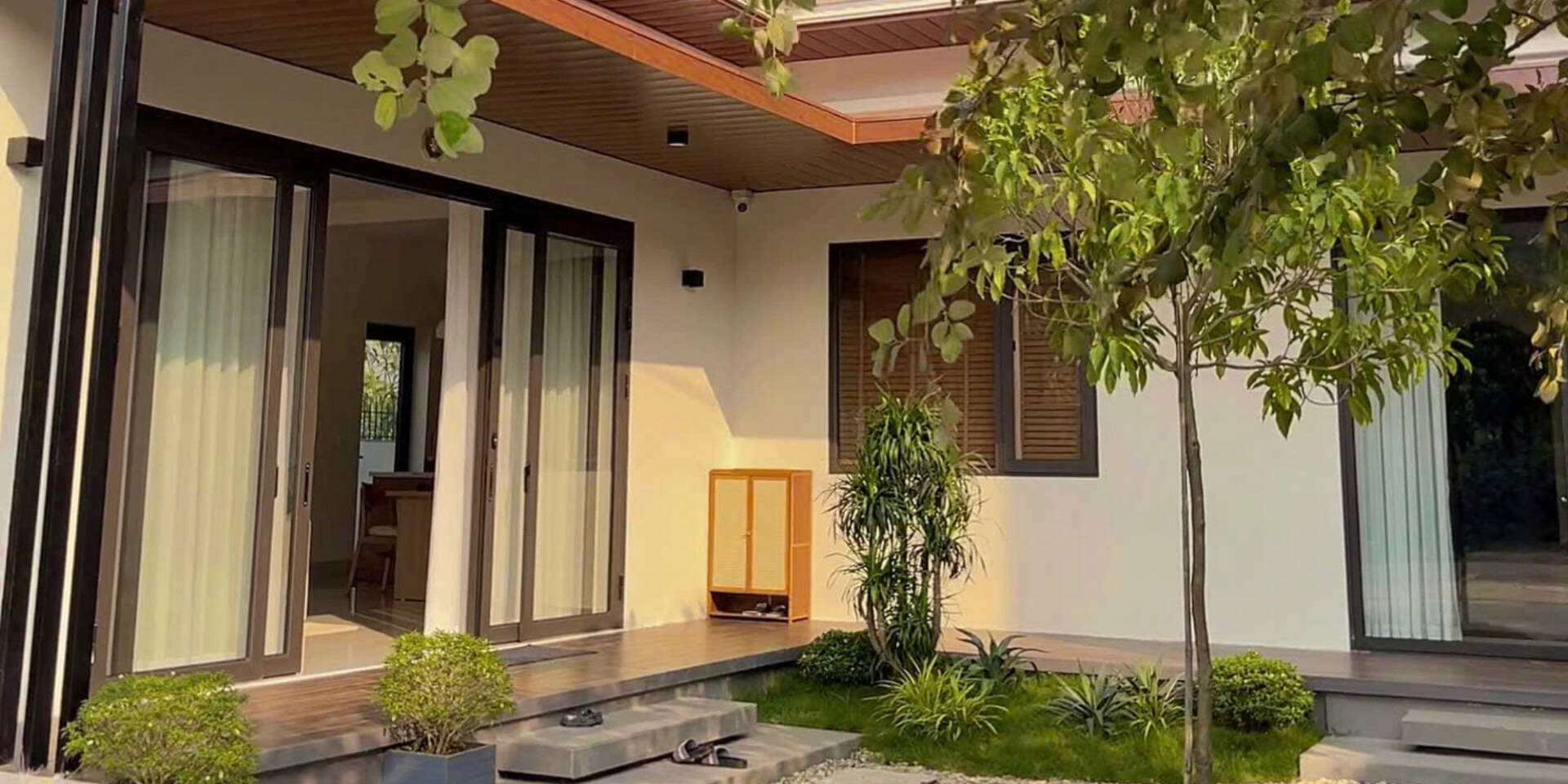 Không phải kiến trúc sư, gia chủ 9X vẫn tự thiết kế nhà vườn 1 tầng với chi phí 2,3 tỷ đồng