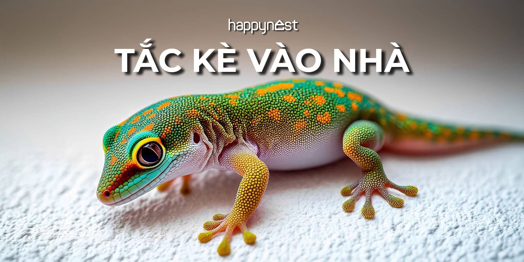 Tắc kè vào nhà là điềm tốt hay xấu và cách xử lý an toàn nhất