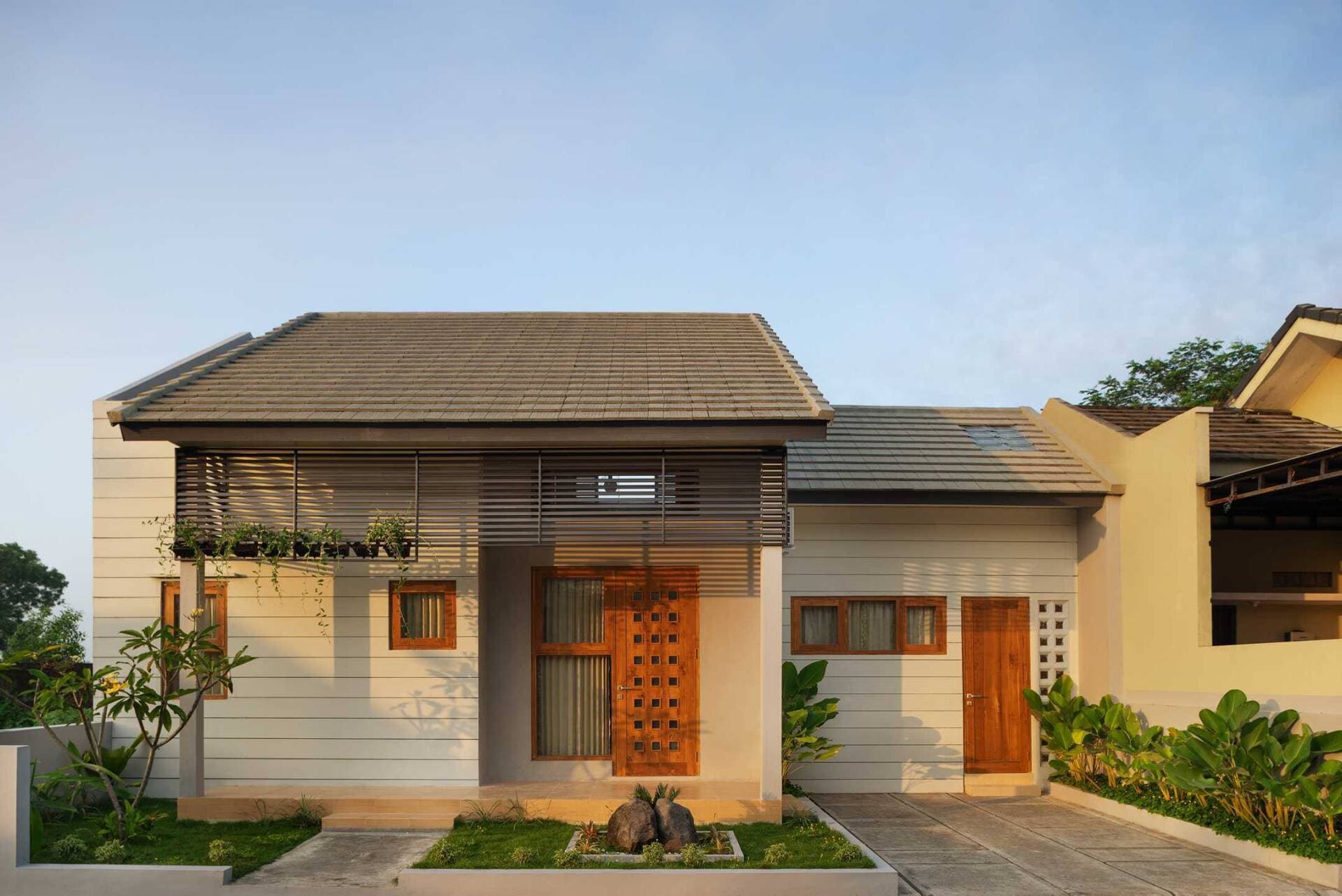 Nhà 1 tầng 80m2 trong lành và thư thái, thiết kế phù hợp với dân thành thị phải làm việc vất vả cả ngày